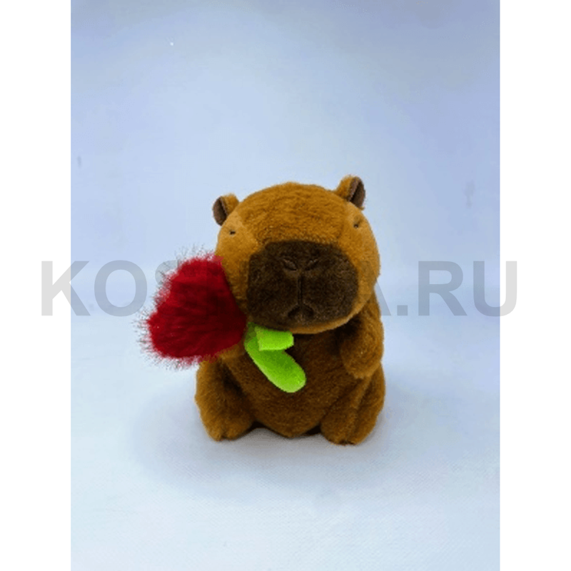 Капибара с бамбуковой сердечкой